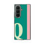 クリアケース［ オリジナル - initial color line - Q green ］
