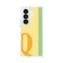 クリアケース［ オリジナル - initial color line - Q yellow ］