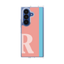 クリアケース［ オリジナル - initial color line - R pink ］