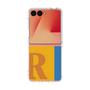 クリアケース［ オリジナル - initial color line - R orange ］