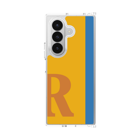 クリアケース［ オリジナル - initial color line - R orange ］