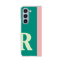 クリアケース［ オリジナル - initial color line - R green ］