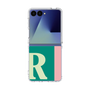 クリアケース［ オリジナル - initial color line - R green ］