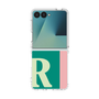 クリアケース［ オリジナル - initial color line - R green ］