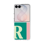 クリアケース［ オリジナル - initial color line - R green ］