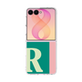 クリアケース［ オリジナル - initial color line - R green ］