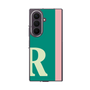 クリアケース［ オリジナル - initial color line - R green ］