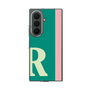 クリアケース［ オリジナル - initial color line - R green ］