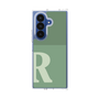 クリアケース［ オリジナル - initial two tone - R green ］