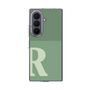クリアケース［ オリジナル - initial two tone - R green ］