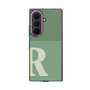 クリアケース［ オリジナル - initial two tone - R green ］