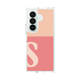 クリアケース［ オリジナル - initial two tone - S pink ］