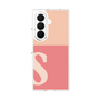 クリアケース［ オリジナル - initial two tone - S pink ］
