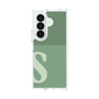 クリアケース［ オリジナル - initial two tone - S green ］