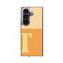 クリアケース［ オリジナル - initial two tone - T orange ］