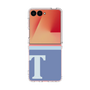 クリアケース［ オリジナル - initial two tone - T blue ］