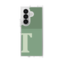 クリアケース［ オリジナル - initial two tone - T green ］