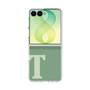 クリアケース［ オリジナル - initial two tone - T green ］