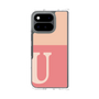 クリアケース［ オリジナル - initial two tone - U pink ］