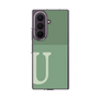 クリアケース［ オリジナル - initial two tone - U green ］
