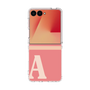 クリアケース［ オリジナル - initial two tone - A pink ］