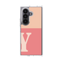 クリアケース［ オリジナル - initial two tone - Y pink ］