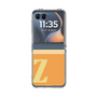 クリアケース［ オリジナル - initial two tone - Z orange ］