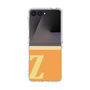 クリアケース［ オリジナル - initial two tone - Z orange ］