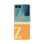 クリアケース［ オリジナル - initial two tone - Z orange ］
