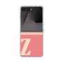 クリアケース［ オリジナル - initial two tone - Z pink ］