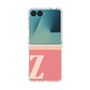 クリアケース［ オリジナル - initial two tone - Z pink ］