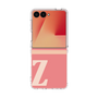クリアケース［ オリジナル - initial two tone - Z pink ］