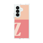 クリアケース［ オリジナル - initial two tone - Z pink ］