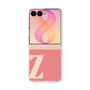 クリアケース［ オリジナル - initial two tone - Z pink ］