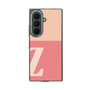 クリアケース［ オリジナル - initial two tone - Z pink ］