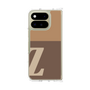 クリアケース［ オリジナル - initial two tone - Z brown ］