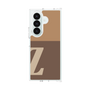 クリアケース［ オリジナル - initial two tone - Z brown ］