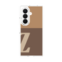 クリアケース［ オリジナル - initial two tone - Z brown ］
