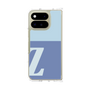クリアケース［ オリジナル - initial two tone - Z blue ］
