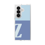 クリアケース［ オリジナル - initial two tone - Z blue ］