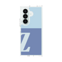 クリアケース［ オリジナル - initial two tone - Z blue ］