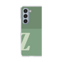 クリアケース［ オリジナル - initial two tone - Z green ］