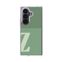 クリアケース［ オリジナル - initial two tone - Z green ］