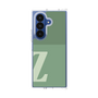 クリアケース［ オリジナル - initial two tone - Z green ］