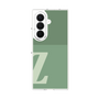 クリアケース［ オリジナル - initial two tone - Z green ］