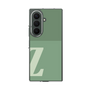 クリアケース［ オリジナル - initial two tone - Z green ］