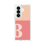 クリアケース［ オリジナル - initial two tone - B pink ］