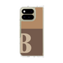 クリアケース［ オリジナル - initial two tone - B brown ］