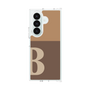 クリアケース［ オリジナル - initial two tone - B brown ］