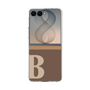 クリアケース［ オリジナル - initial two tone - B brown ］